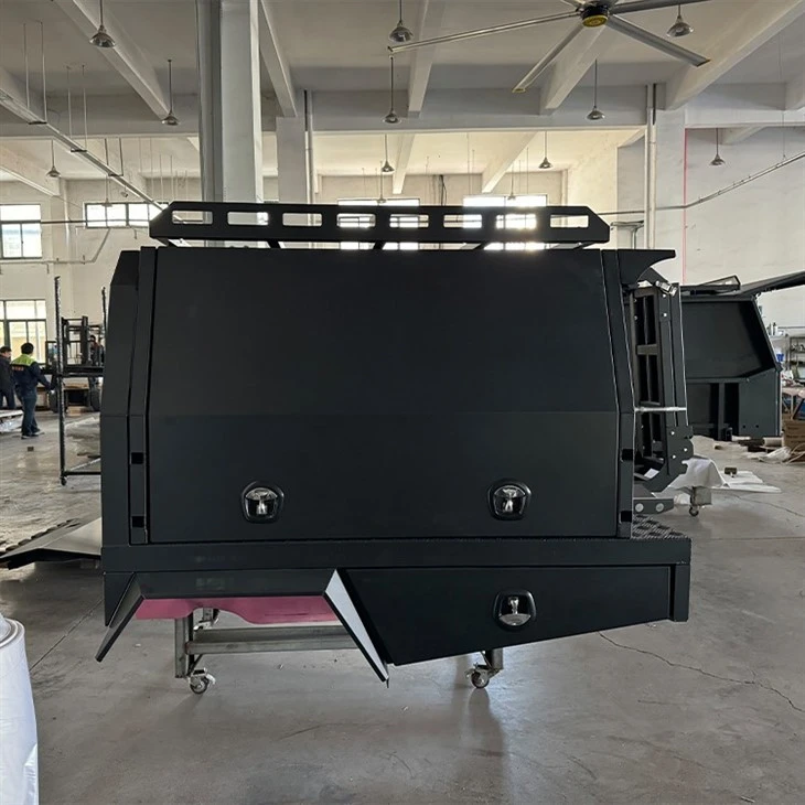 LC79 Dual Cab Aluminium Canopy For Camping