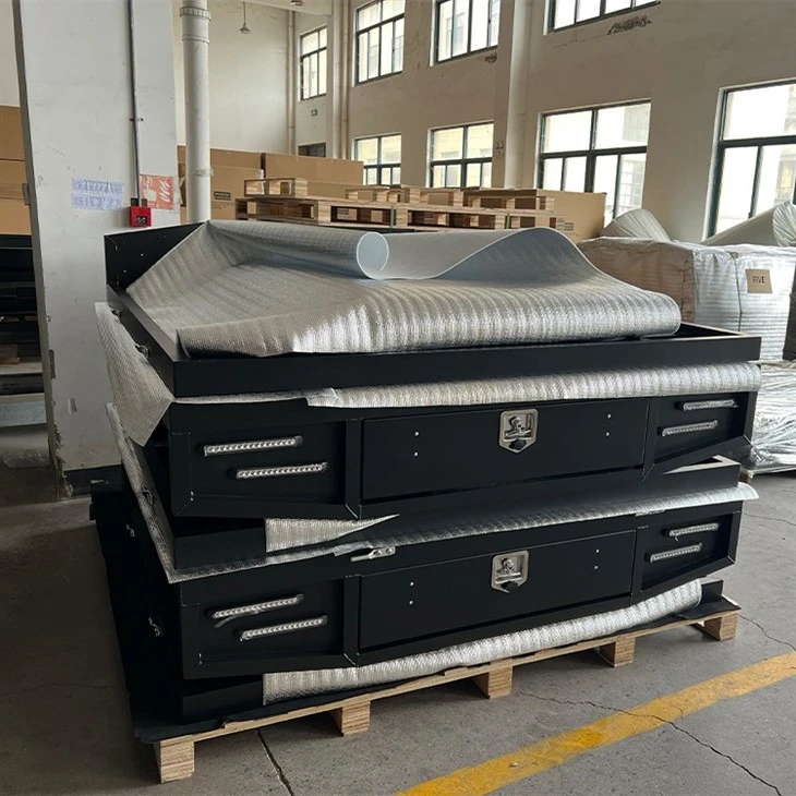 1800 Black Texture Powder Coating Ute Tray For Dual Cab