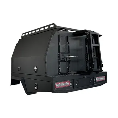 LC79 Dual Cab Aluminium Canopy for Camping