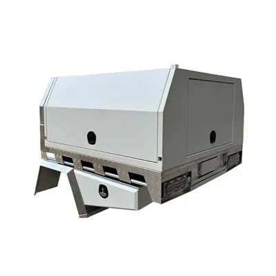 1800mm White Powder Coating 3 Doors Aluminium UTE Canopy
